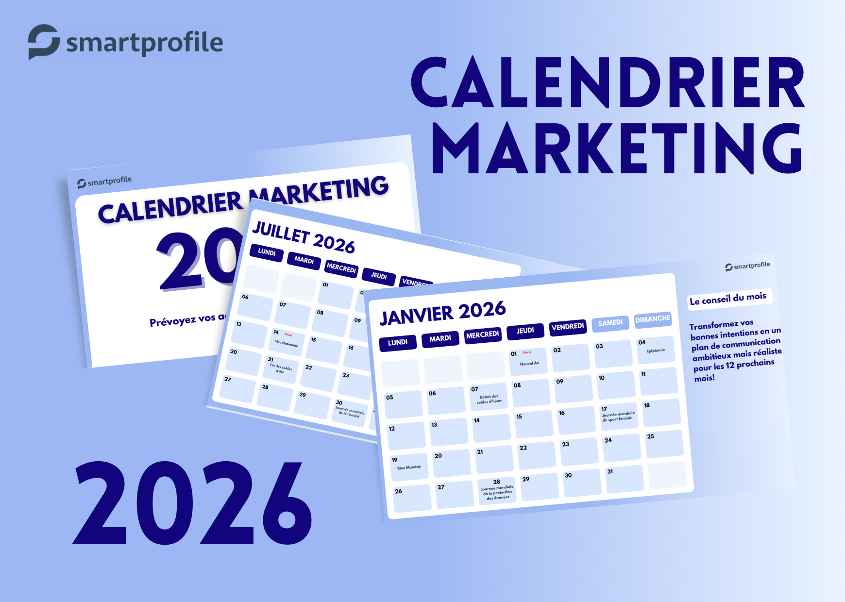 Calendrier Marketing Smartprofile